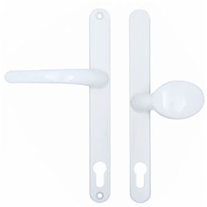 Millenco Lever Pad upvc door Handles 117/85PZ Screw fix 240mm